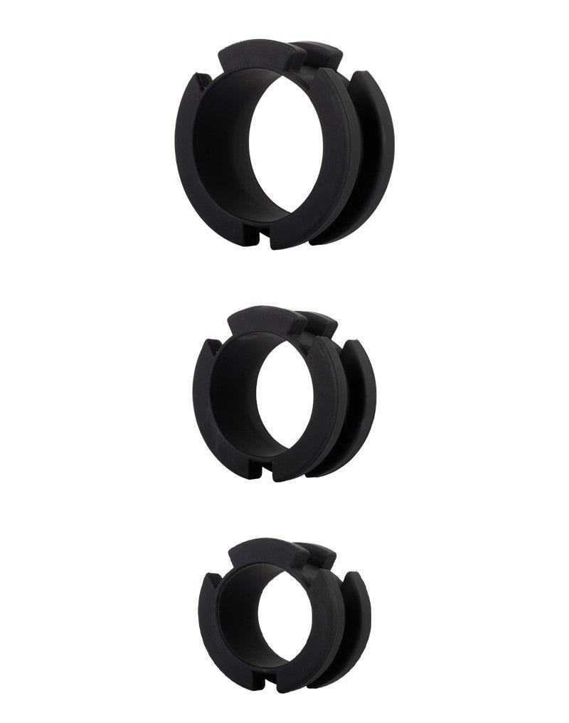 Rimba Toys - P-Cage PC05 - Siliconen Kuisheidskooi - Peniskooi - Chastity - Zwart