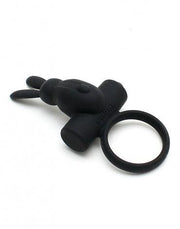 Rimba - Vienna - Vibrerende Cockring Met Clitoris Stimulatie - Zwart