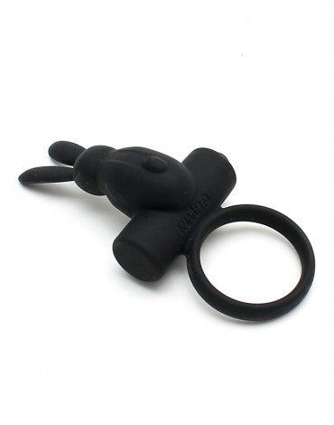 Rimba - Vienna - Vibrerende Cockring Met Clitoris Stimulatie - Zwart