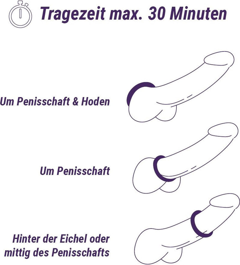 Rocks-off - Poseidon - Vibrerende Cockring met Clitoris Stimulator - 10 snelheden - Brons