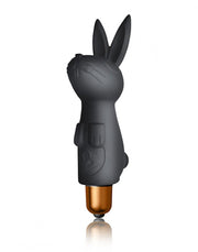 Rocks-off - Truly Dark Desires Set - Mini Vibrator Met Opzetstukken - Zwart/Goud