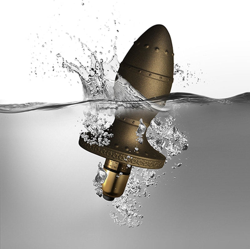 Rocks-off - Dominus - Vibrerende Buttplug - 10 snelheden - Metallic Brons
