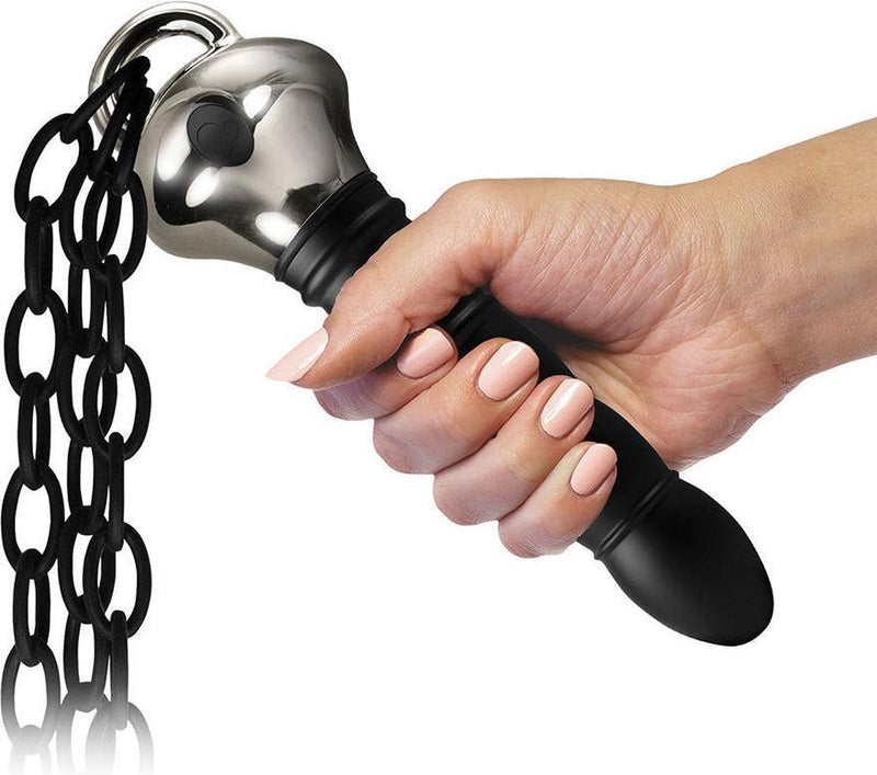 Rocks-off - Lust Linx Deliver - Vibrator en Flogger - 10 snelheden - Zwart