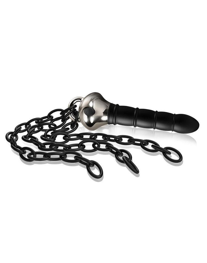 Rocks-off - Lust Linx Deliver - Vibrator en Flogger - 10 snelheden - Zwart