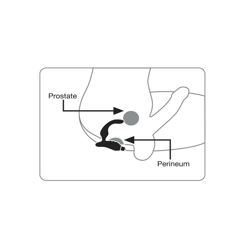 Rocks-off - O-Boy - Prostaat Vibrator - Zwart