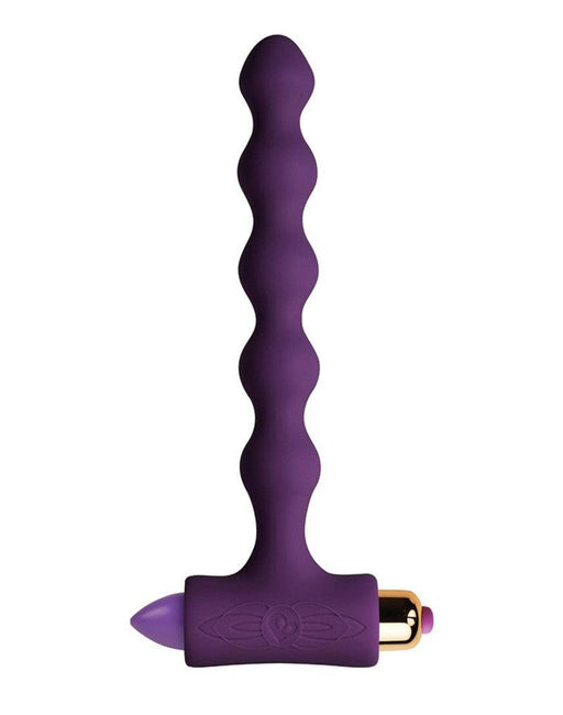 Rocks-off - Petite Sensations Pearls - Vibrerende Buttplug - Paars