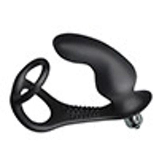Rocks-off - RO-Zen Pro - Vibrerende Buttplug met Cockring - Zwart