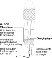 Rocks-off - Zeppelina - Bullet Vibrator - 10 snelheden - Metallic Paars