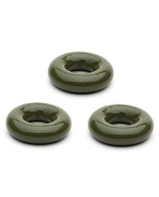 Sport Fucker - Chubby Rubber - Cockringen - 3 stuks - Legergroen