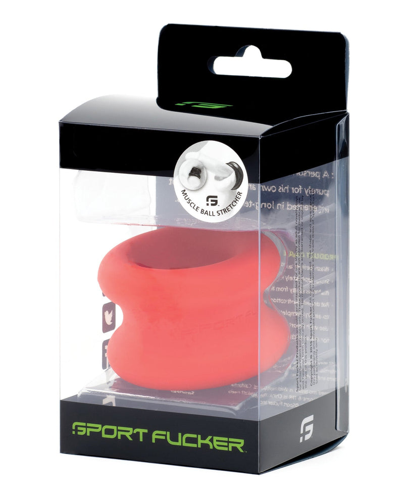 Sport Fucker - Muscle - Ball Stretcher - TPE - Rood
