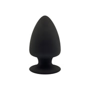 SILEXD - Anaal Plug Model 1 - 9 x 5,2 cm - Zwart-Erotiekvoordeel.nl