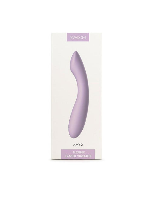 Svakom - Amy 2 - Flexibele G-Spot Vibrator - Lila