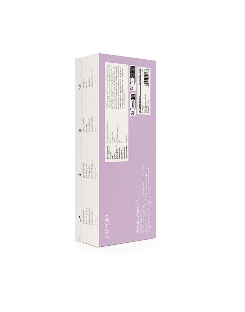 Svakom - Amy 2 - Flexibele G-Spot Vibrator - Lila