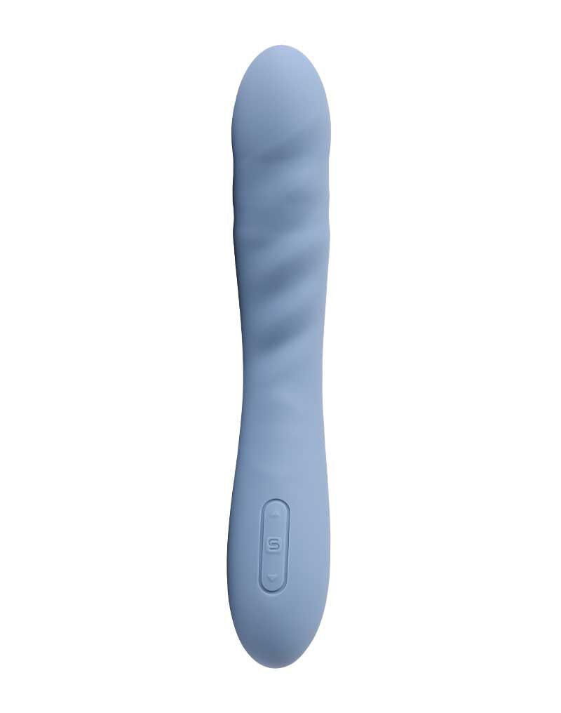 Svakom - Ava Neo - Stotende Vibrator - Thrusting Vibrator - Met App Control - Lichtblauw