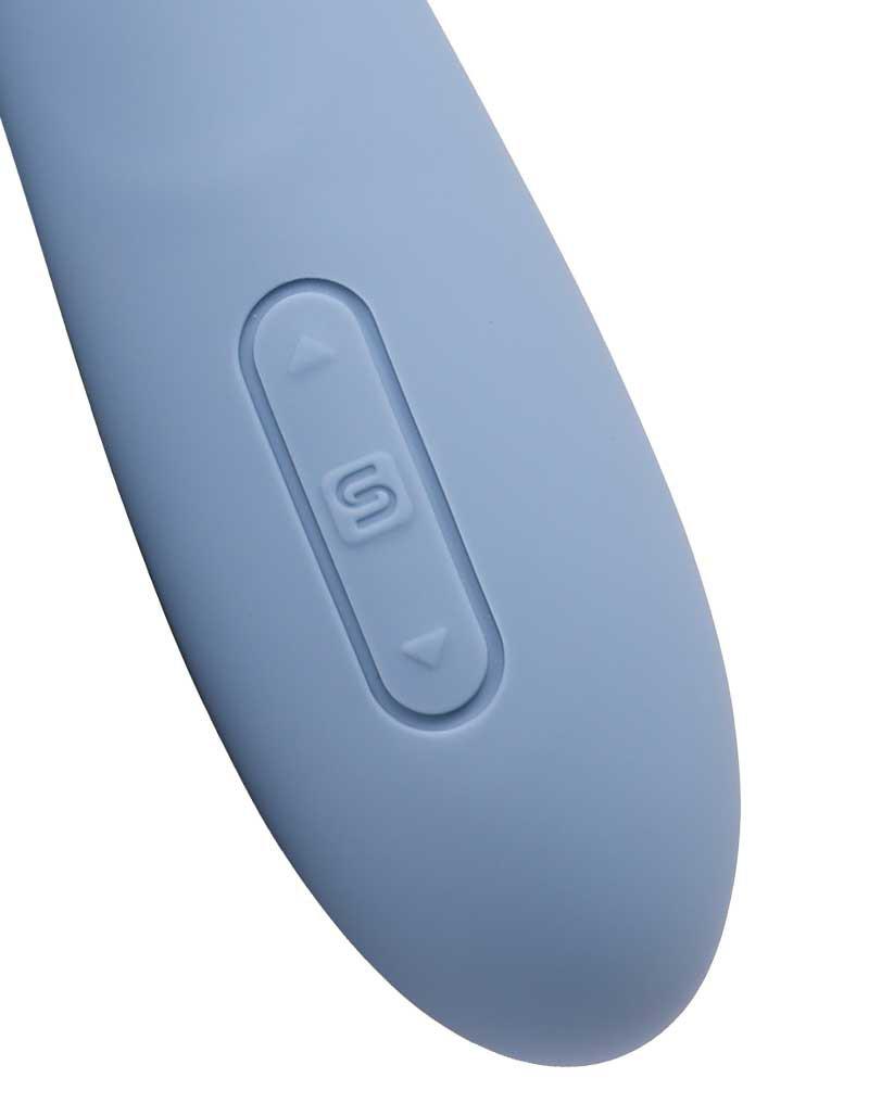 Svakom - Ava Neo - Stotende Vibrator - Thrusting Vibrator - Met App Control - Lichtblauw