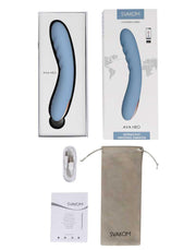 Svakom - Ava Neo - Stotende Vibrator - Thrusting Vibrator - Met App Control - Lichtblauw