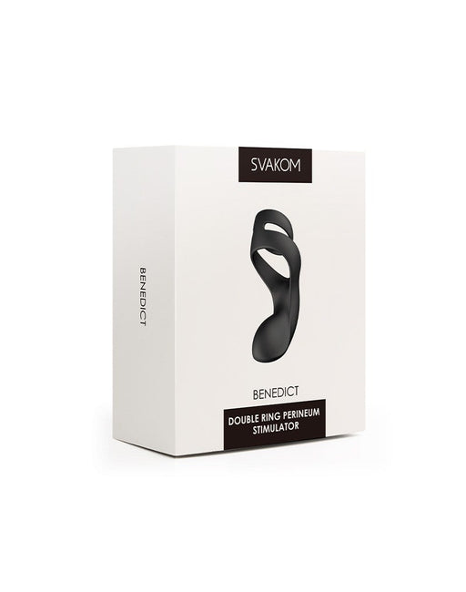 Svakom - Benedict - Vibrerende Perineum Stimulator - Zwart