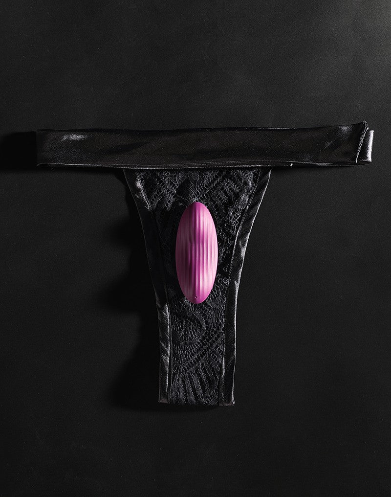 Svakom - Edeny - Vibrerend Slipje Met Clitoris Vibrator - Paars