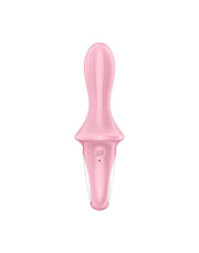 Satisfyer - Air Pump Booty 5+ - Opblaasbare Anaal Vibrator - Met App Control - Roze