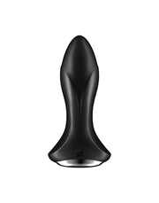 Satisfyer - Anaal Vibrator Met Roterende kralen En App Control Rotator Plug 1+ - Zwart