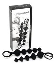 Satisfyer - Beads Anale kralen - Zwart