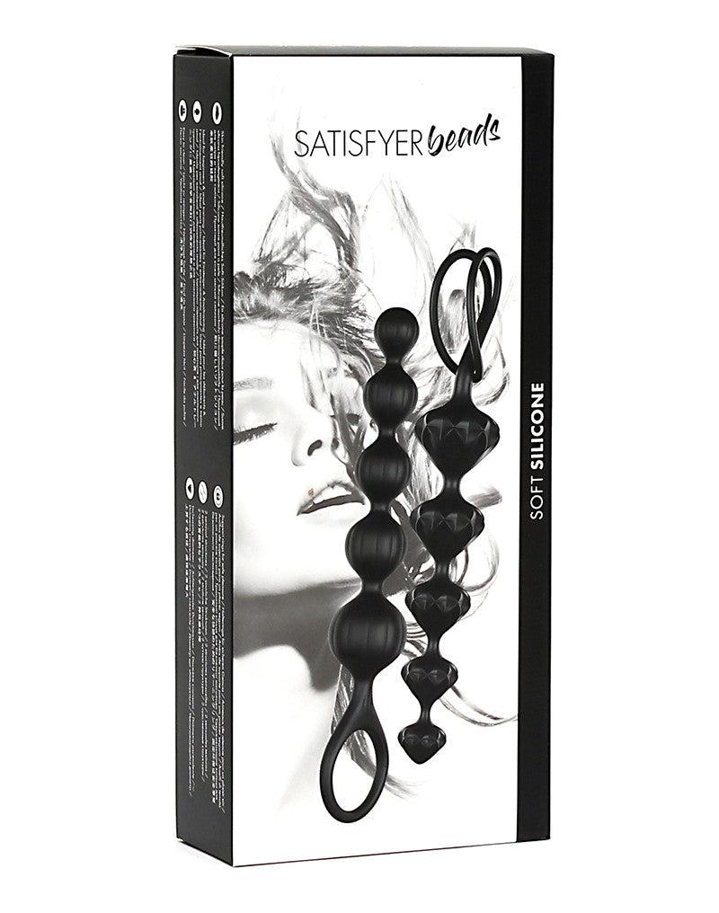 Satisfyer - Beads Anale kralen - Zwart