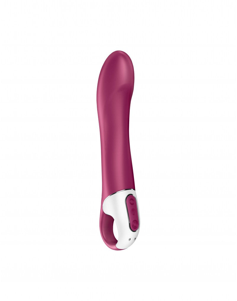 Satisfyer - Big Heat - Verwarmde G-spot Vibrator - Met App Control - Berry Rood
