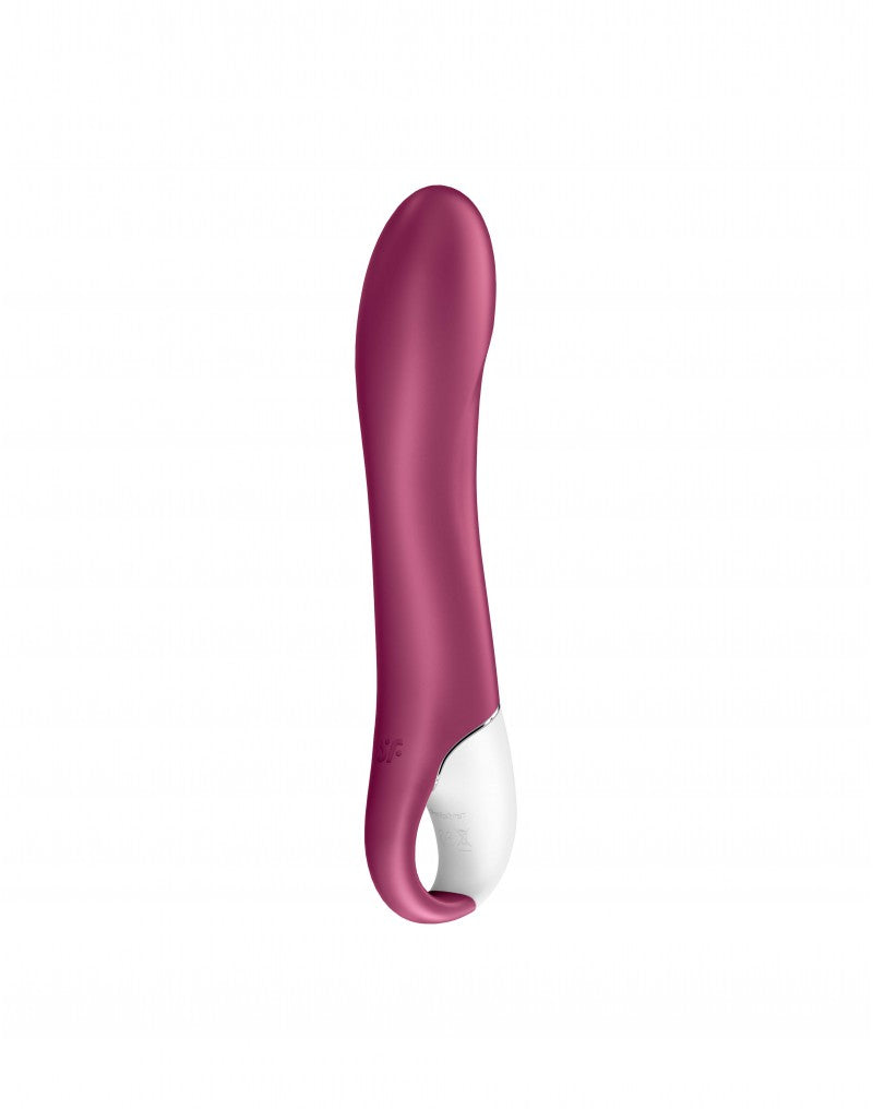 Satisfyer - Big Heat - Verwarmde G-spot Vibrator - Met App Control - Berry Rood