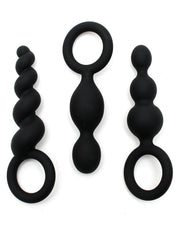 Satisfyer - Booty Call - Anaal Plugs - Set Van 3 - Zwart