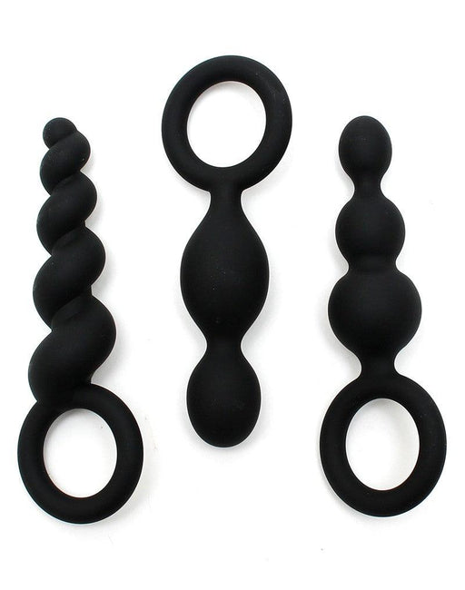 Satisfyer - Booty Call - Anaal Plugs - Set Van 3 - Zwart