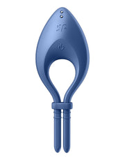 Satisfyer - Bull's Eye - Vibrerende Cockring Met App Control - Blauw