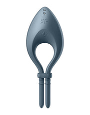 Satisfyer - Bull's Eye - Vibrerende Cockring Met App Control - Donkerblauw