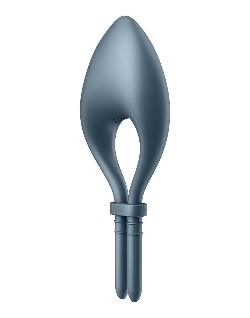 Satisfyer - Bull's Eye - Vibrerende Cockring Met App Control - Donkerblauw