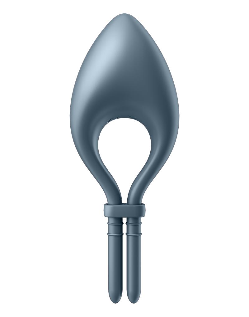 Satisfyer - Bull's Eye - Vibrerende Cockring Met App Control - Donkerblauw