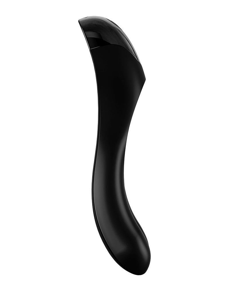 Satisfyer - Candy Cane Vinger Vibrator - Zwart
