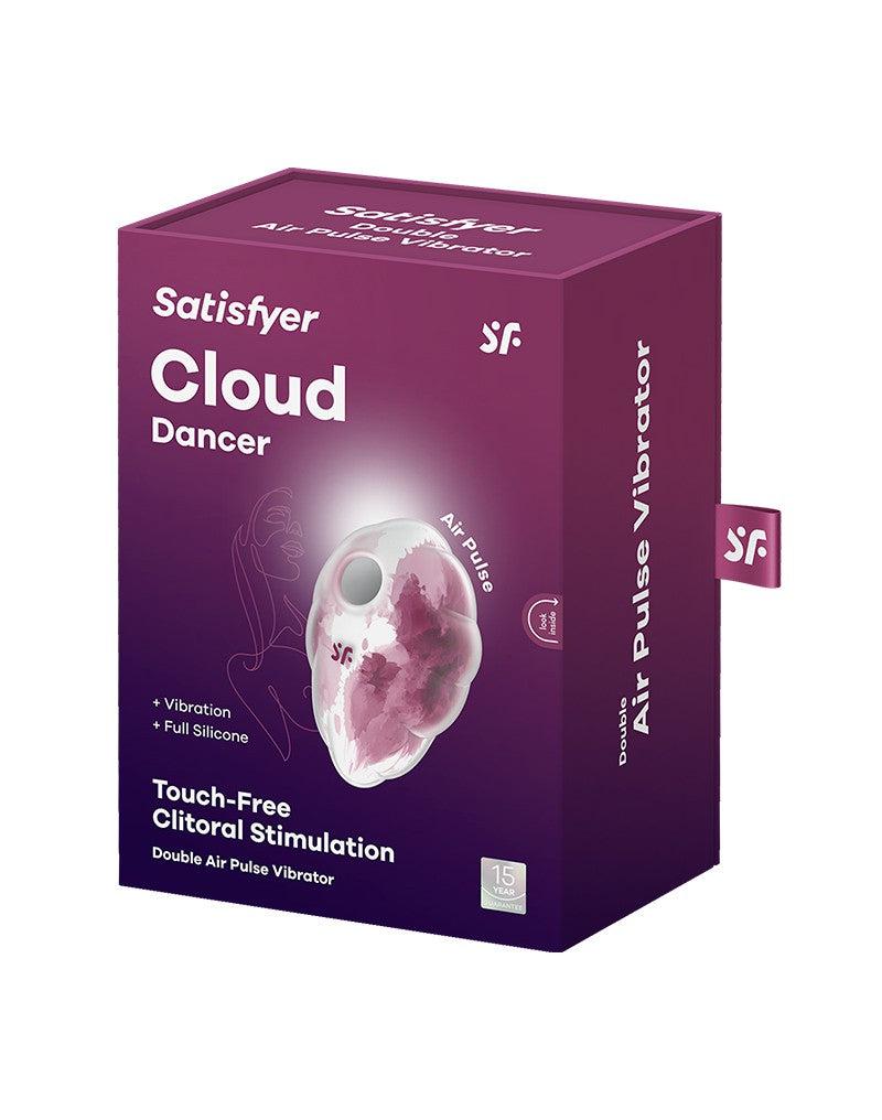 Satisfyer - Cloud Dancer - Luchtdruk Vibrator met Vibratie - Rood