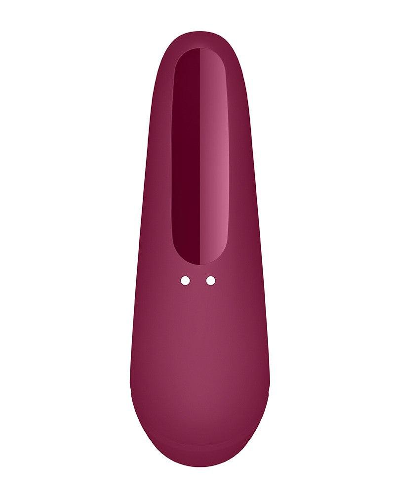 Satisfyer - Curvy 1+ Rose Red App Connect Clitoris Vibrator