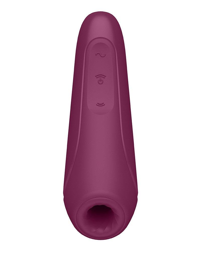 Satisfyer - Curvy 1+ Rose Red App Connect Clitoris Vibrator