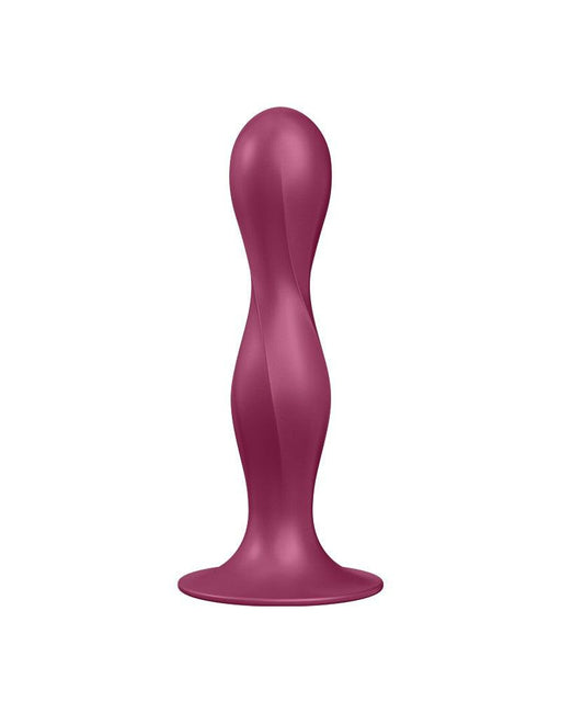 Satisfyer - Double Ball-R - Verzwaarde Dildo met Bewegende Metalen Kogels - Rood