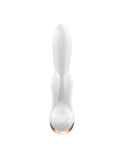 Satisfyer - Double Flex - Rabbit Vibrator - Met App Control - Wit