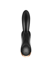Satisfyer - Double Flex - Rabbit Vibrator - Met App Control - Zwart