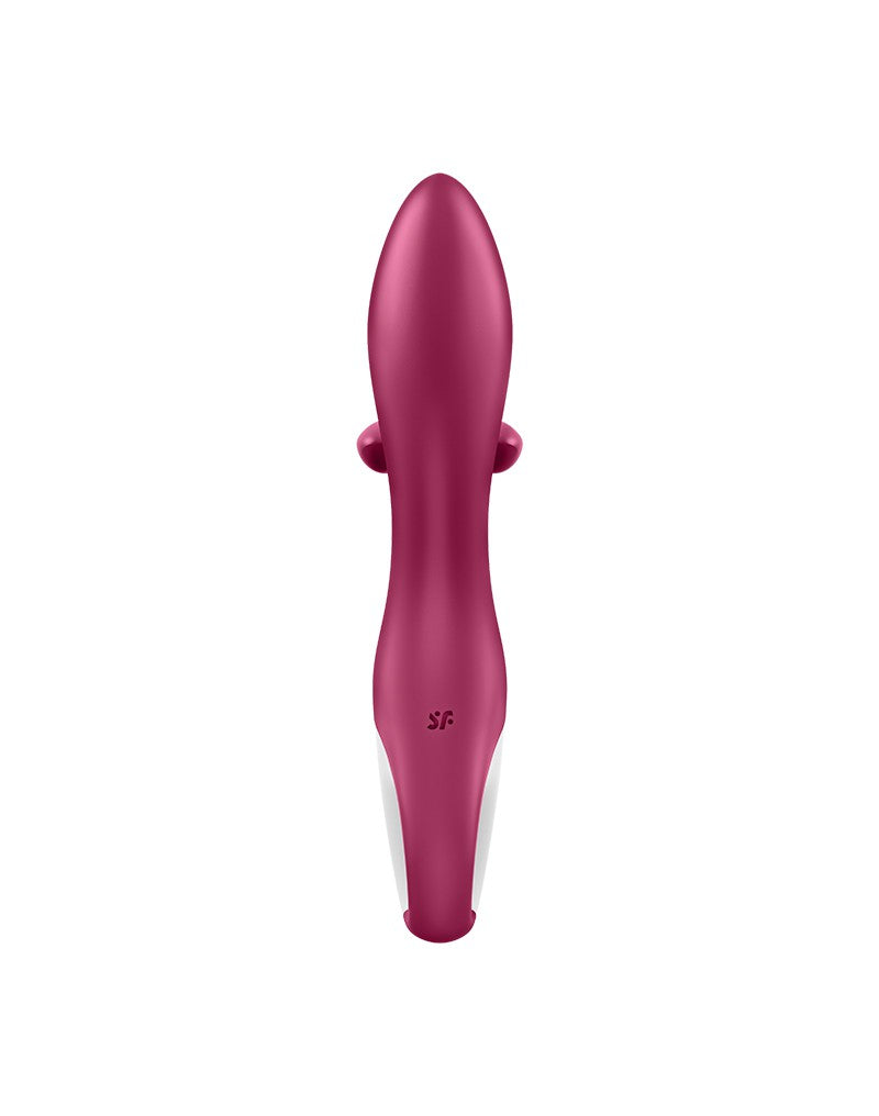 Satisfyer - Embrace Me - Rabbit Vibrator - Berry Rood