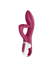 Satisfyer - Embrace Me - Rabbit Vibrator - Berry Rood