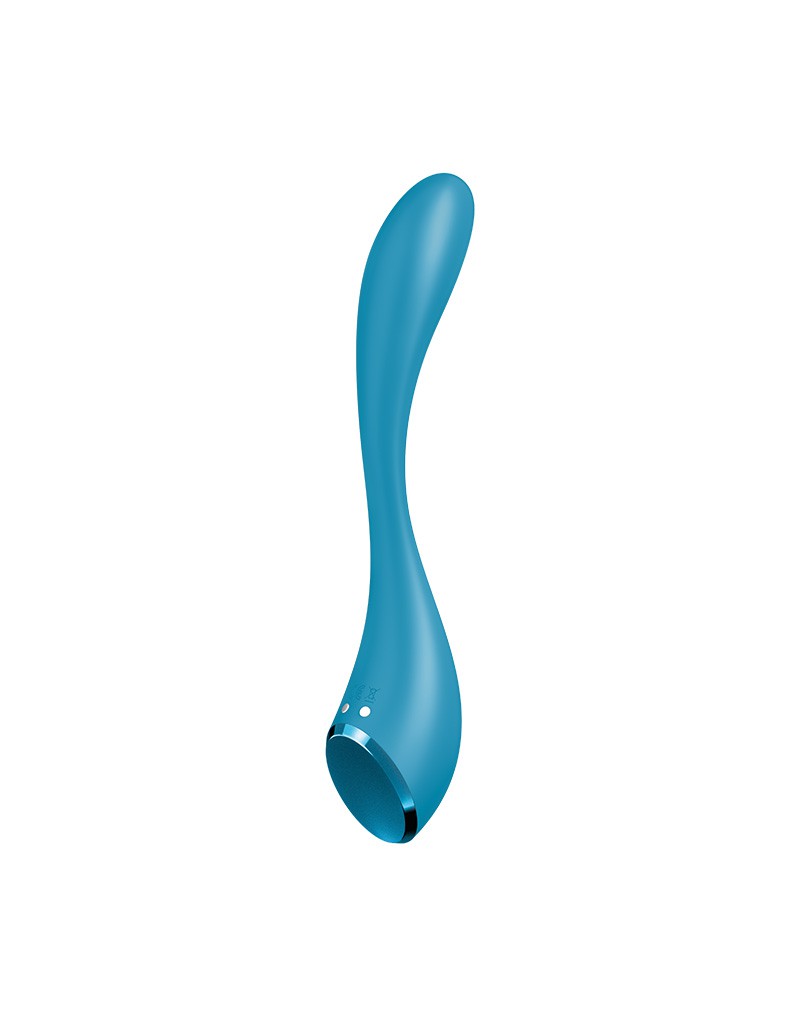 Satisfyer - G-Spot Flex 5+ - Flexibele G-Spot Vibrator - Met App Control - Blauw