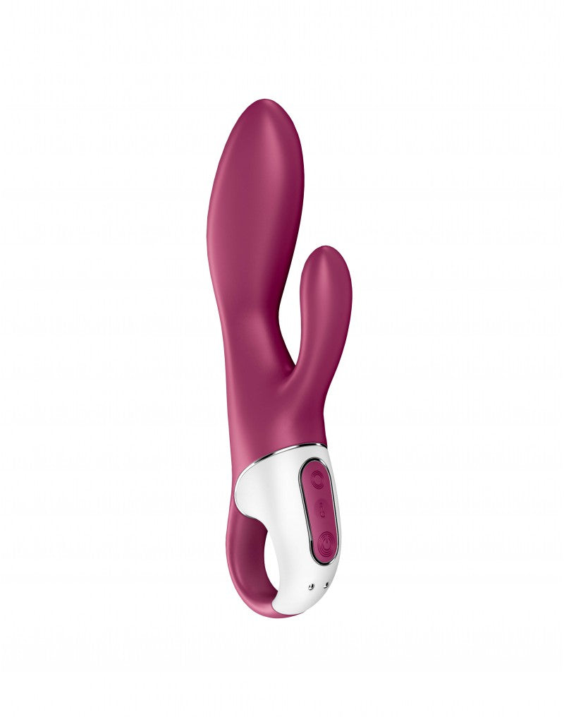 Satisfyer - Heated Affair - Verwarmde G-spot Vibrator En Rabbit Vibrator - Met App Control - Berry Rood