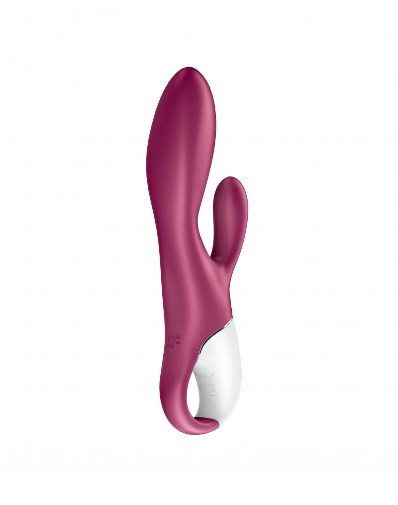 Satisfyer - Heated Affair - Verwarmde G-spot Vibrator En Rabbit Vibrator - Met App Control - Berry Rood