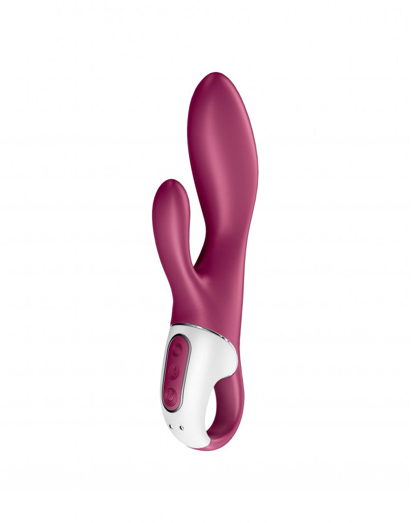 Satisfyer - Heated Affair - Verwarmde G-spot Vibrator En Rabbit Vibrator - Met App Control - Berry Rood