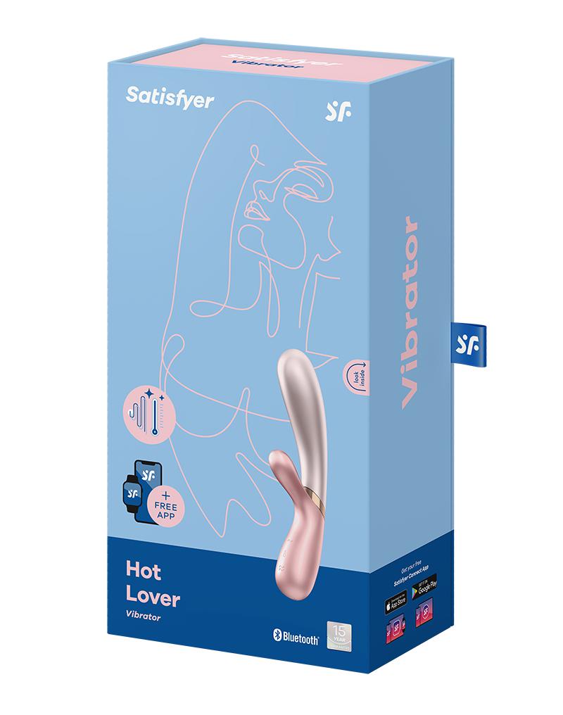 Satisfyer - Hot Love - Verwarmende Vibrator - Met App Control - Roze