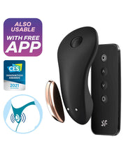 Satisfyer - Little Secret - Panty Vibrator Voor In het Slipje Met App Control - Zwart
