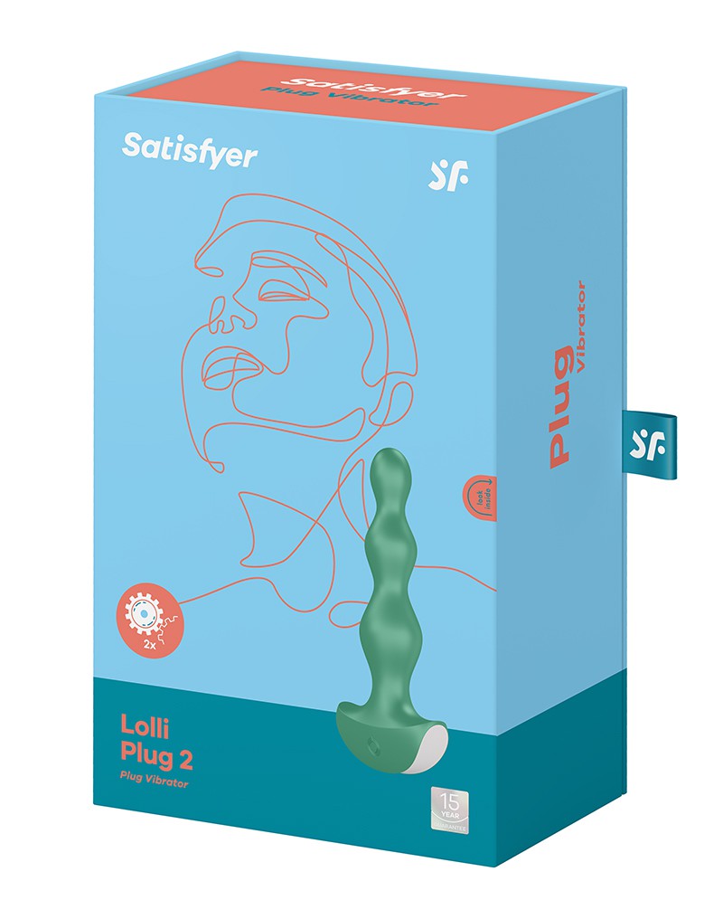 Satisfyer - Lolli Plug 2 - Vibrerende Buttplug - Groen